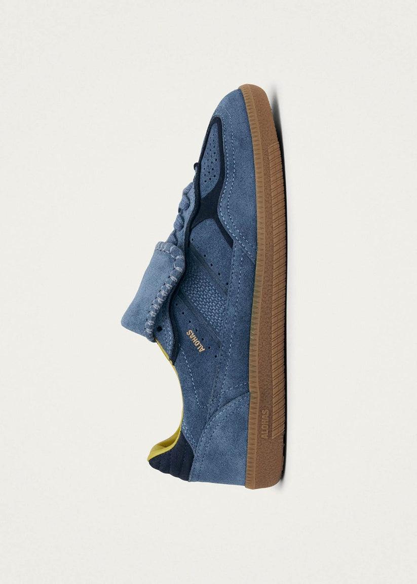 Alohas-Tb 490 club suede blue leather sneakers-dgallerystore