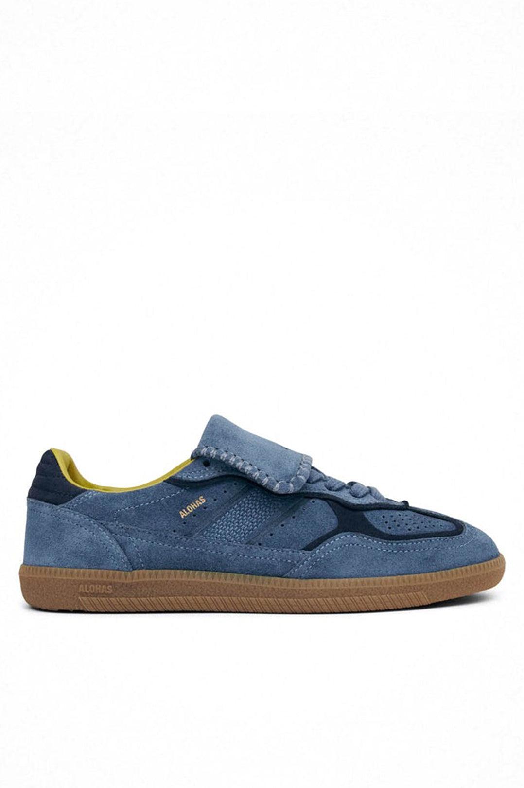Alohas-Tb 490 club suede blue leather sneakers-dgallerystore