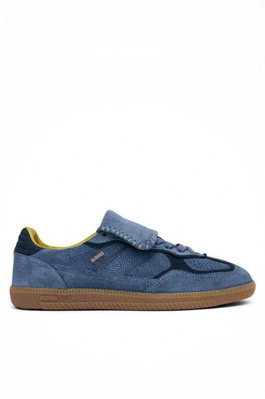 Alohas-Tb 490 club suede blue leather sneakers-dgallerystore
