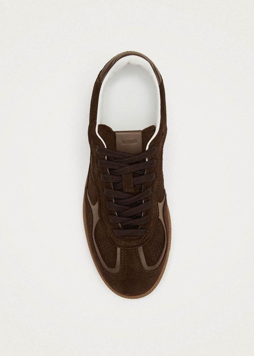 Alohas-Tb.490 Rife Chocolate Brown Leather Sneakers-dgallerystore