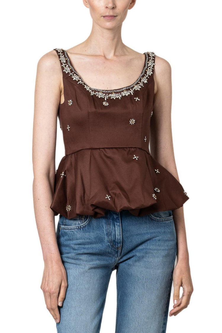 Antipodean-Lovestruck crystal bubble top-dgallerystore