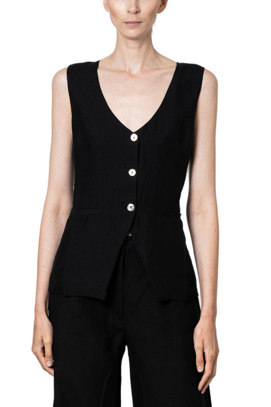 Arkitaip-Rosalie long vest-dgallerystore