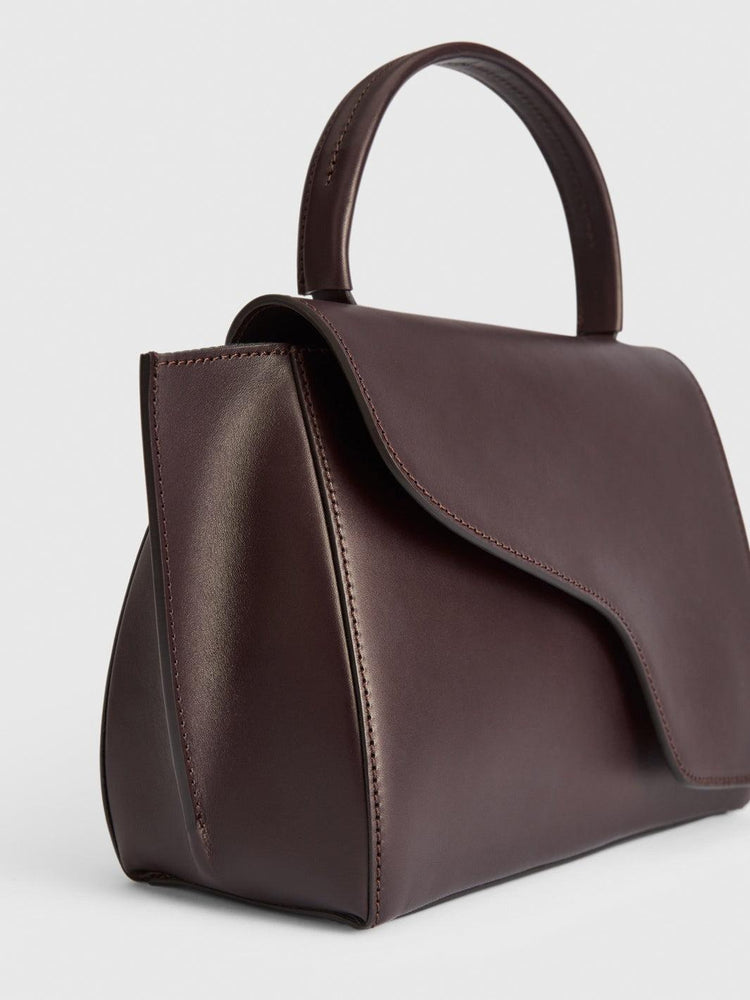 Atp Atelier-Arezzo walnut leather handbag-dgallerystore