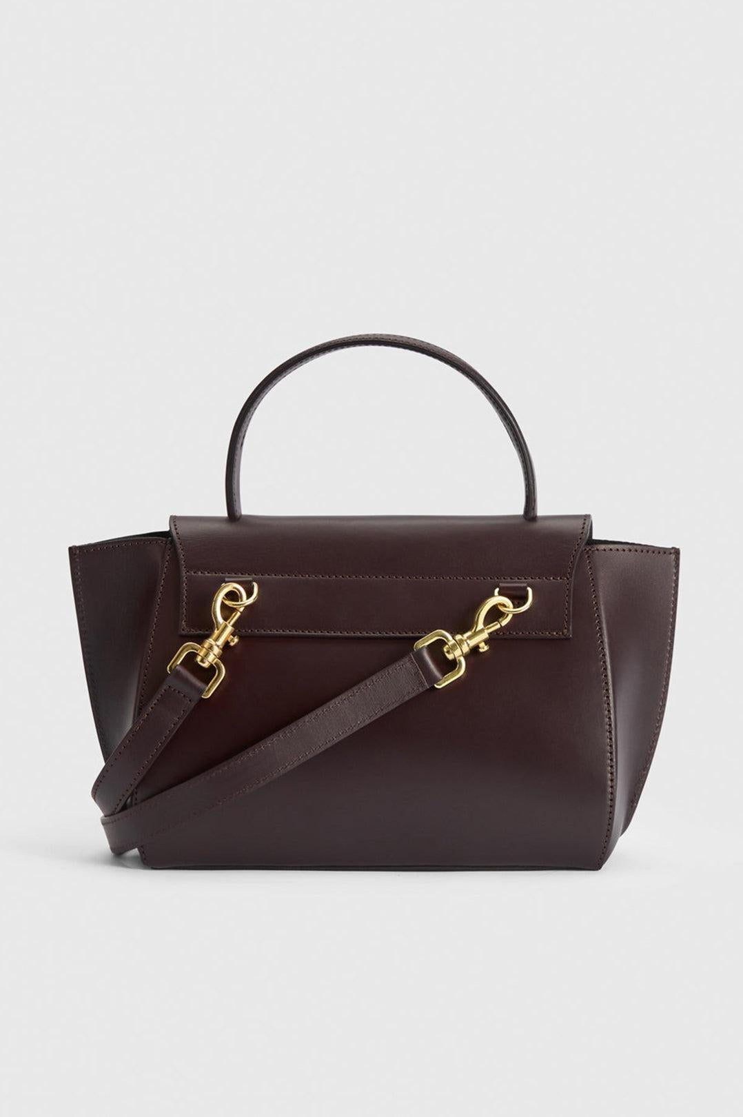Atp Atelier-Arezzo walnut leather handbag-dgallerystore