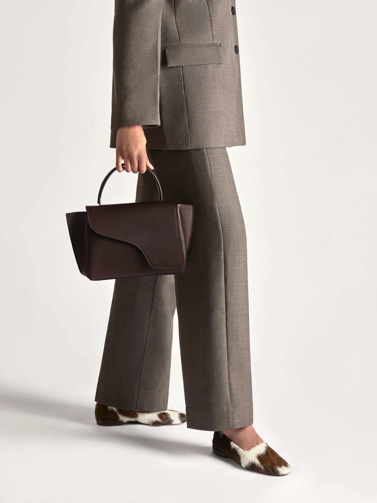 Atp Atelier-Arezzo walnut leather handbag-dgallerystore