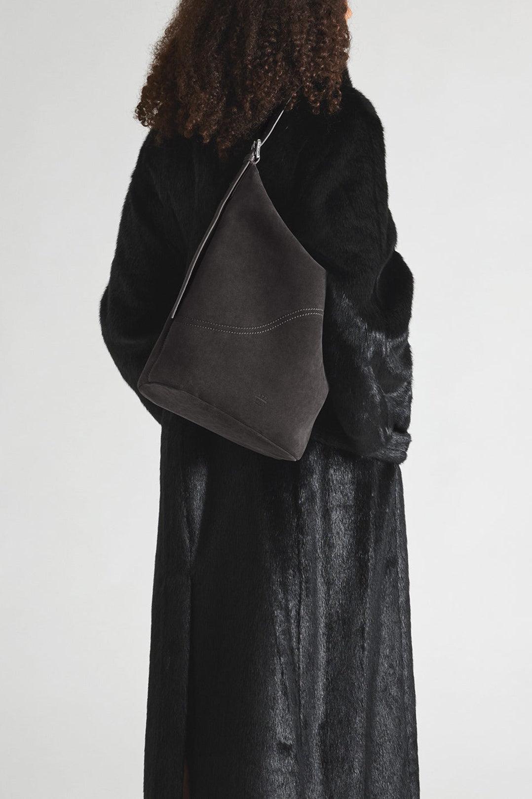 Atp Atelier-Tolve peltro suede printed lizard tote bag-dgallerystore