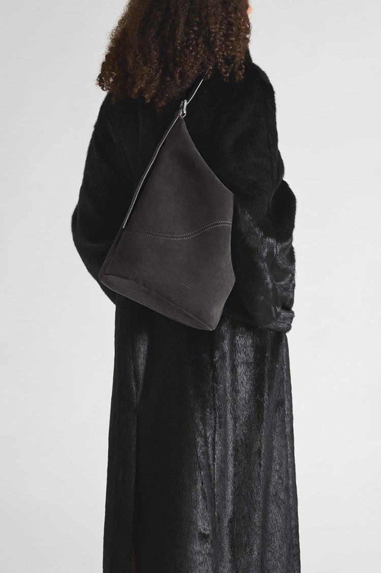 Atp Atelier-Tolve peltro suede printed lizard tote bag-dgallerystore