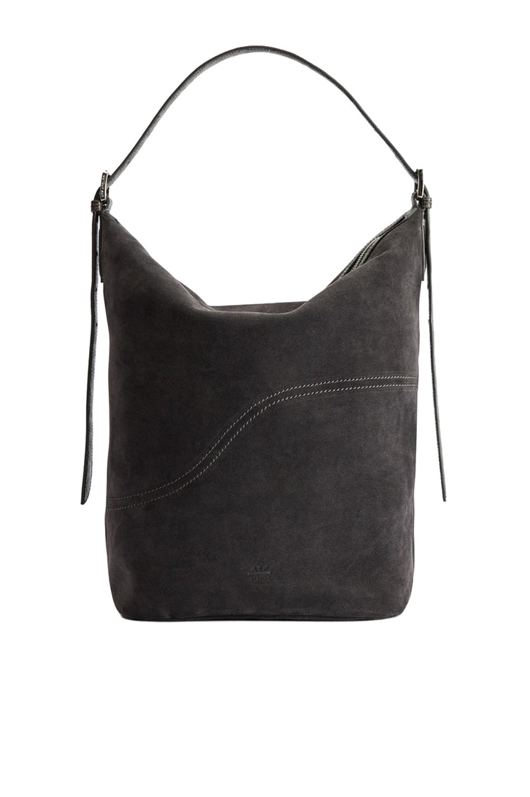 Atp Atelier-Tolve peltro suede printed lizard tote bag-dgallerystore