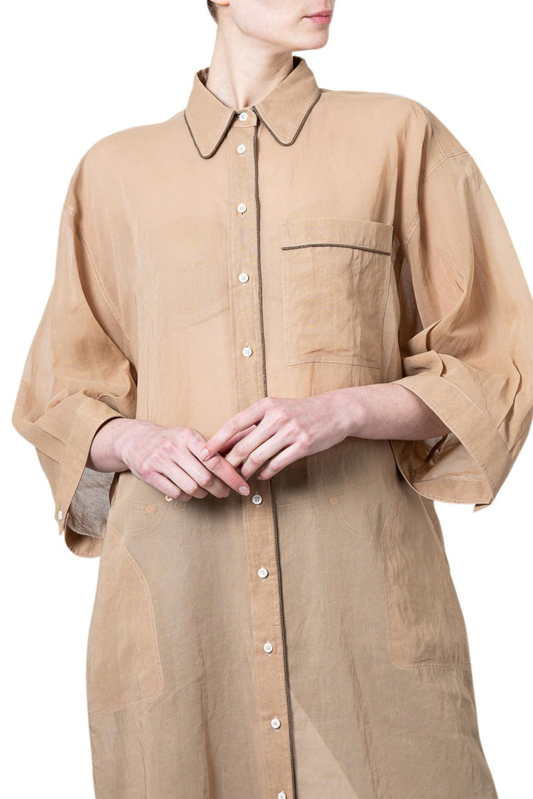 Brunello Cucinelli-Shirt Dress-dgallerystore