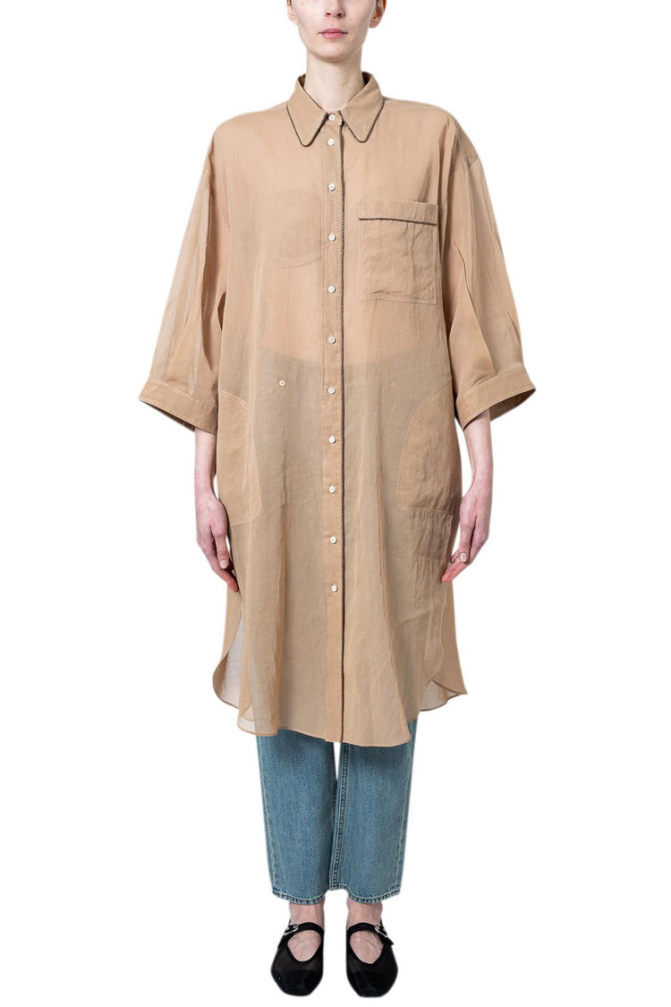 Brunello Cucinelli-Shirt Dress-dgallerystore