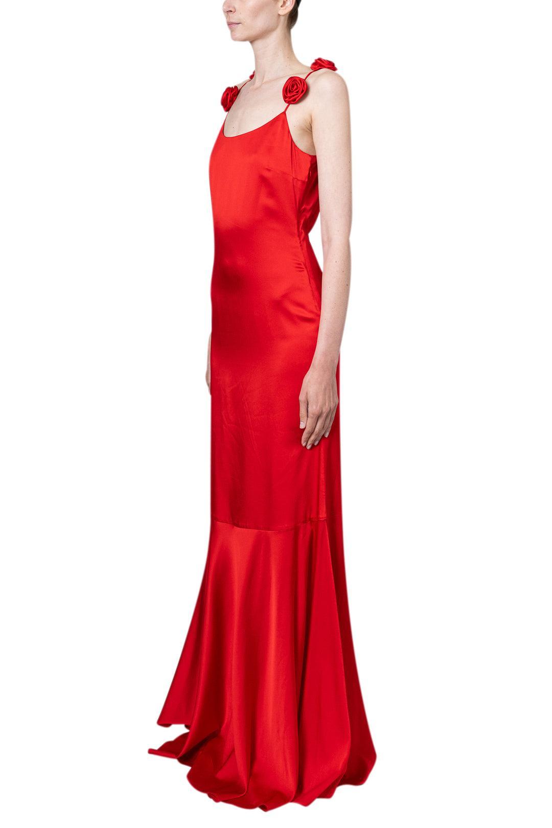 Caroline Constas-Marcella Gown Long Dress-dgallerystore