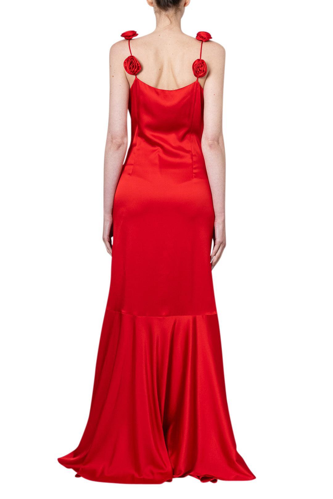 Caroline Constas-Marcella Gown Long Dress-dgallerystore
