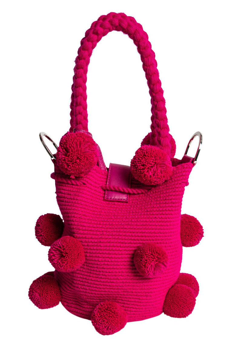 Claudio Montias-Small Woven Basket Bag-dgallerystore