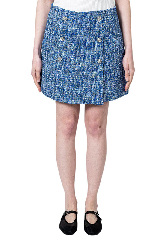 Custommade-Tweed Mini Skirt-dgallerystore