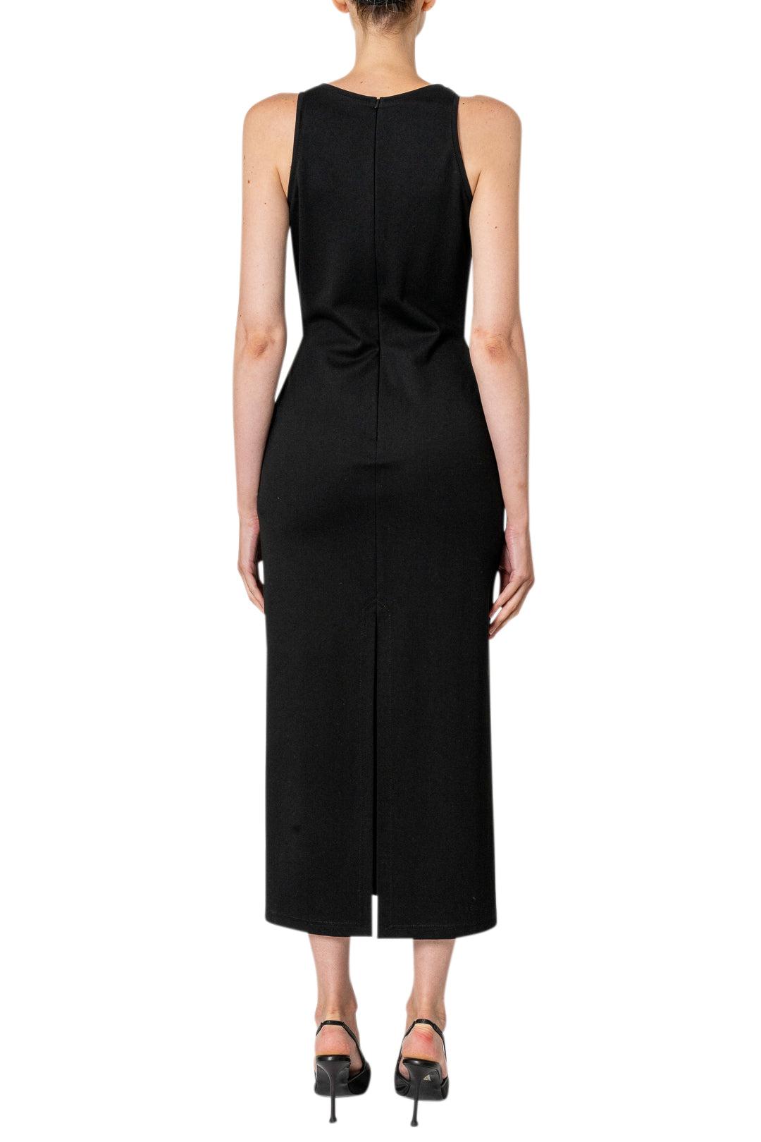 David Koma - Crystal Embroidered Ball Tank Midi Dress