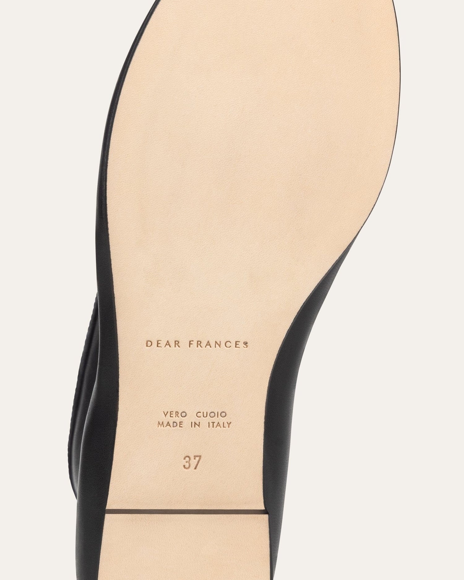 Dear Frances-Balla bootie black leather-dgallerystore