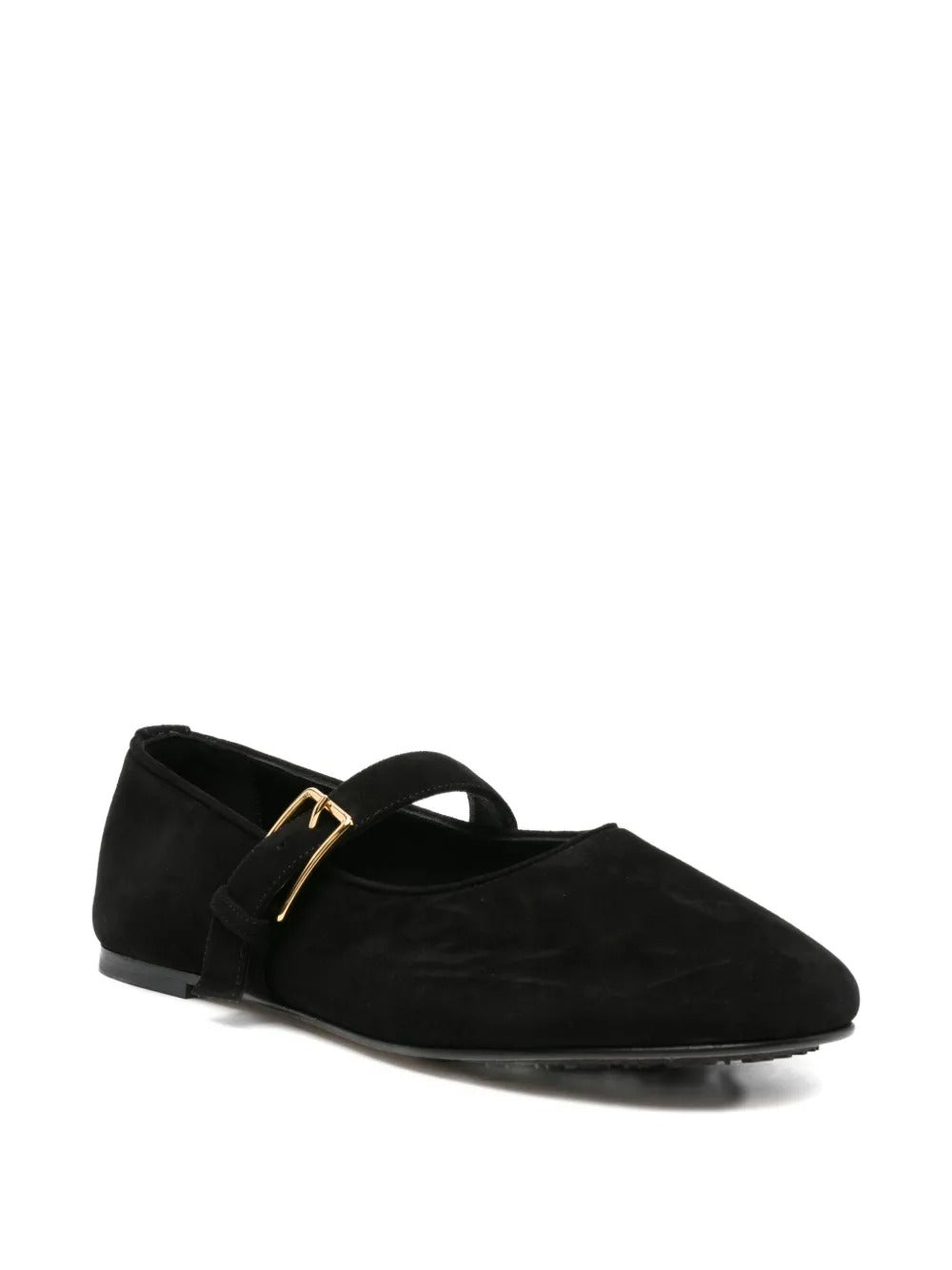 Dear Frances-Balla buckle shoe black suede-dgallerystore