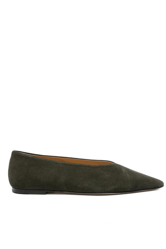 Dear Frances-Topo flat deep forest suede-dgallerystore