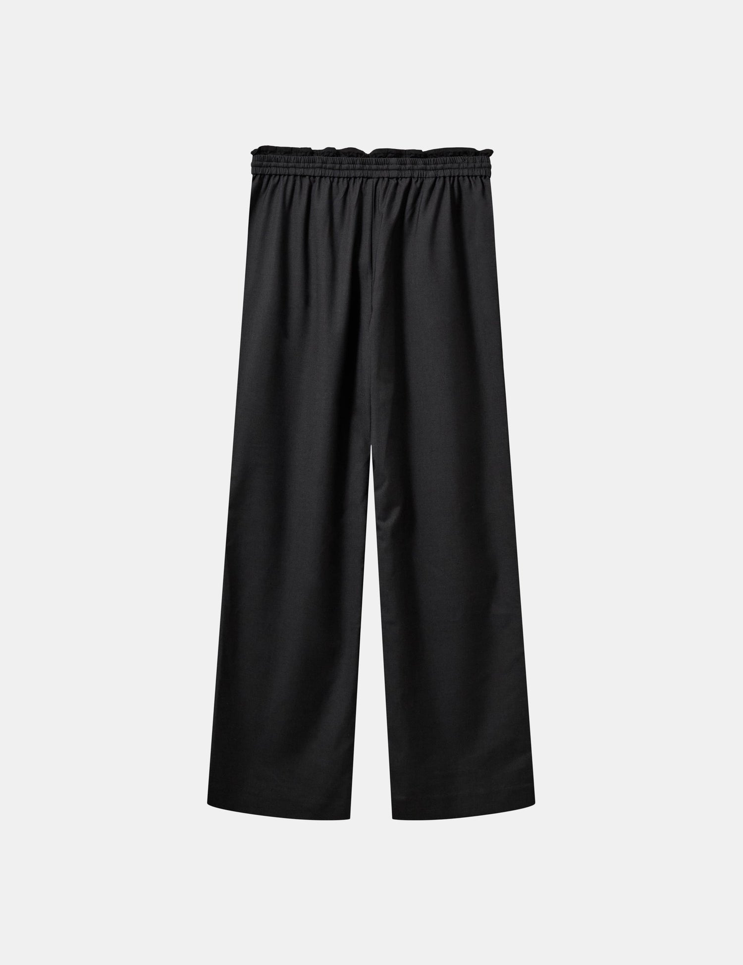 Designers Remix-Steven Drawstring Contrast Pants Dark Grey Melange-dgallerystore