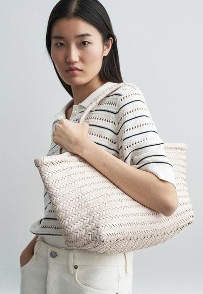 Dragon Diffusion-Dragon diffusion nantucket basket big shopping bag sand-dgallerystore