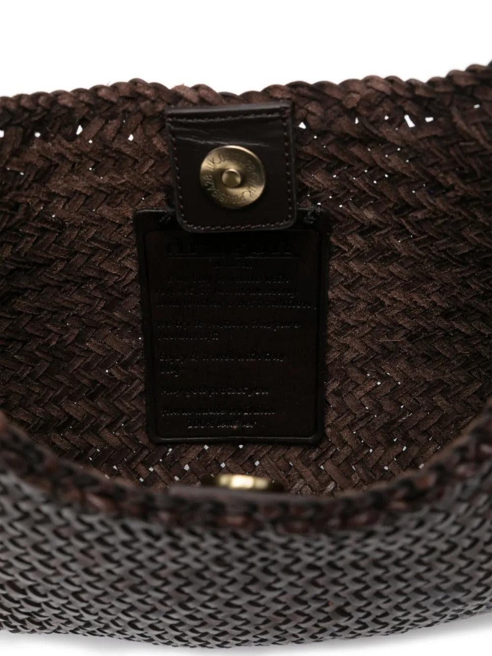 Dragon Diffusion-Nova luna shoulder bag dark brown-dgallerystore