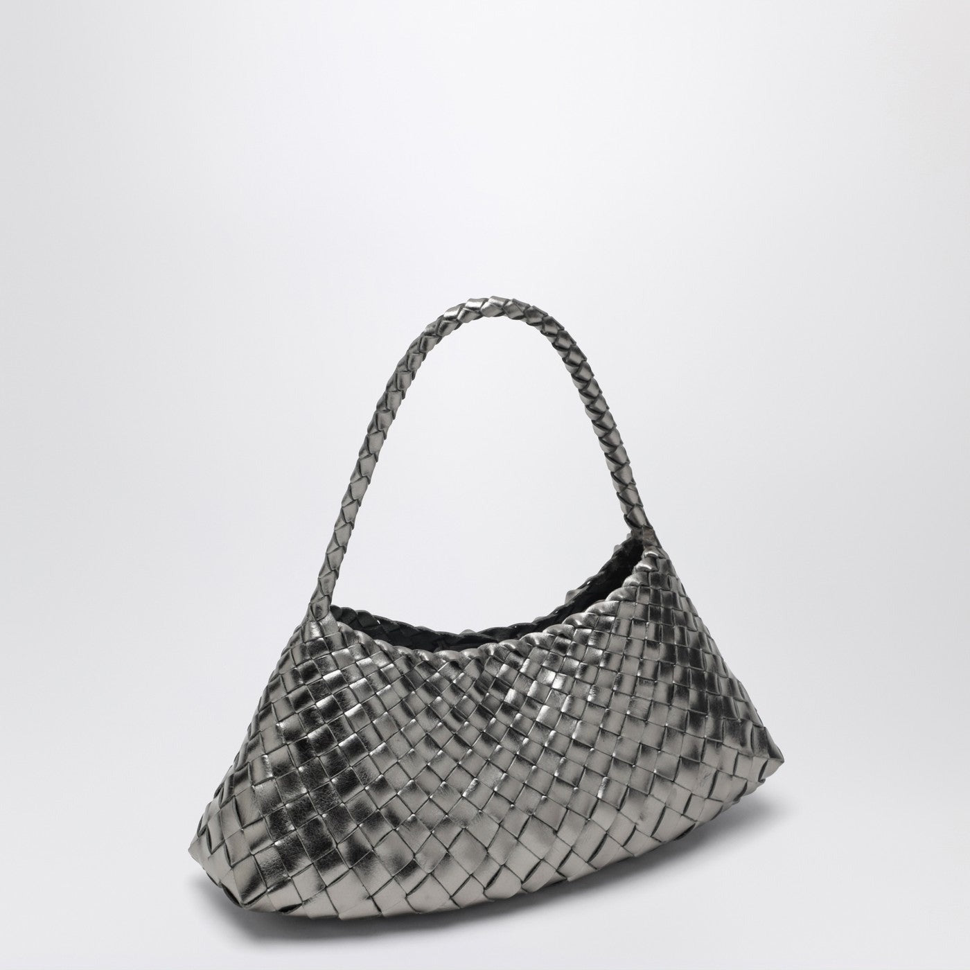 Dragon Diffusion-Rosanna Silver Top Handle Bag-dgallerystore