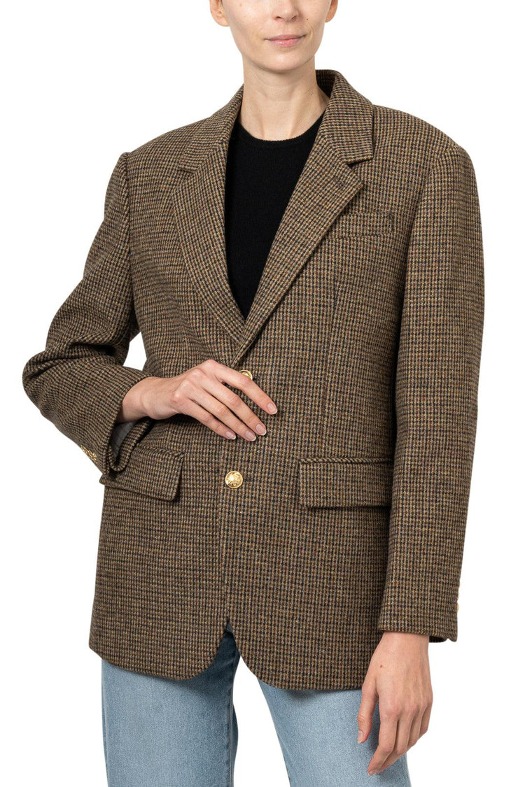 Dunst-Classic Two Button Wool Oversized Blazer-UDJA4C107W2-dgallerystore