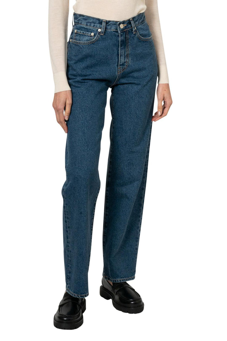 Dunst-Essential Straight Full Length Jeans-dgallerystore