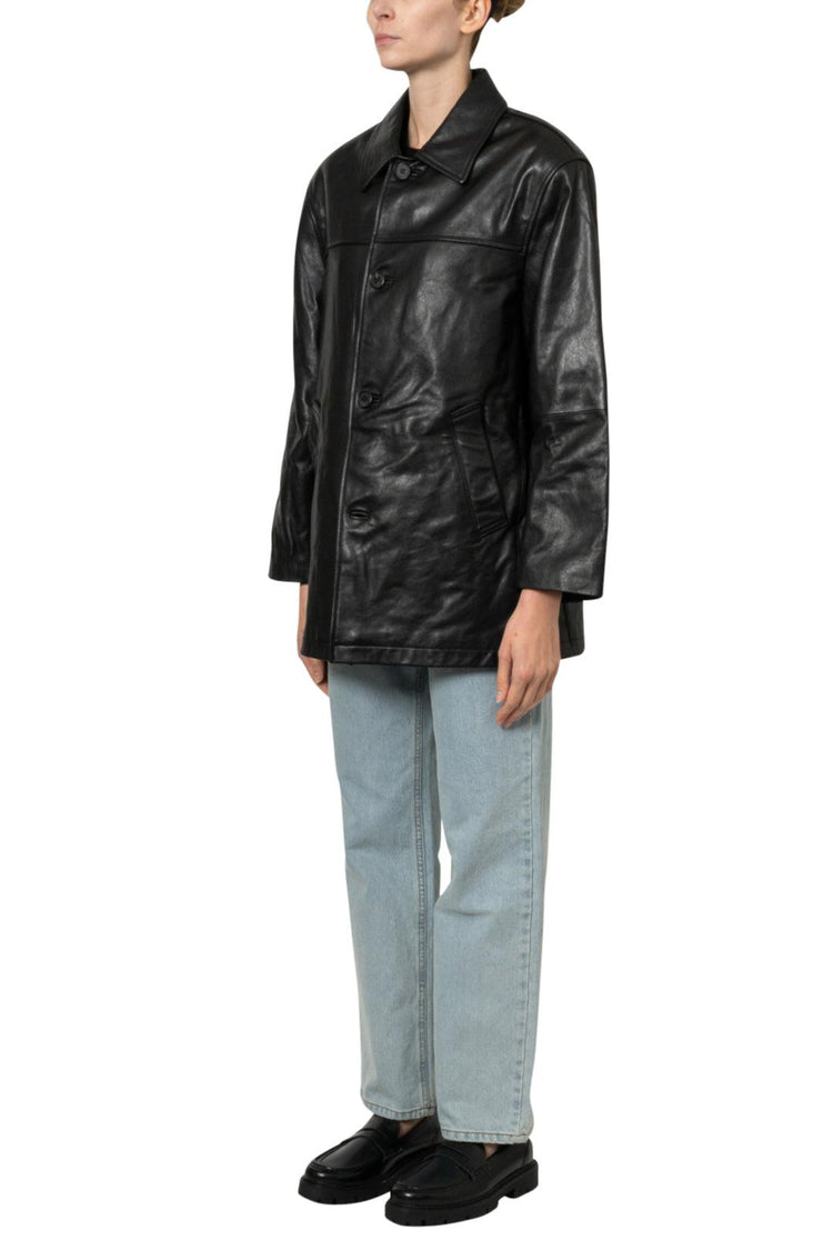 Dunst-Leather Half Jacket-dgallerystore