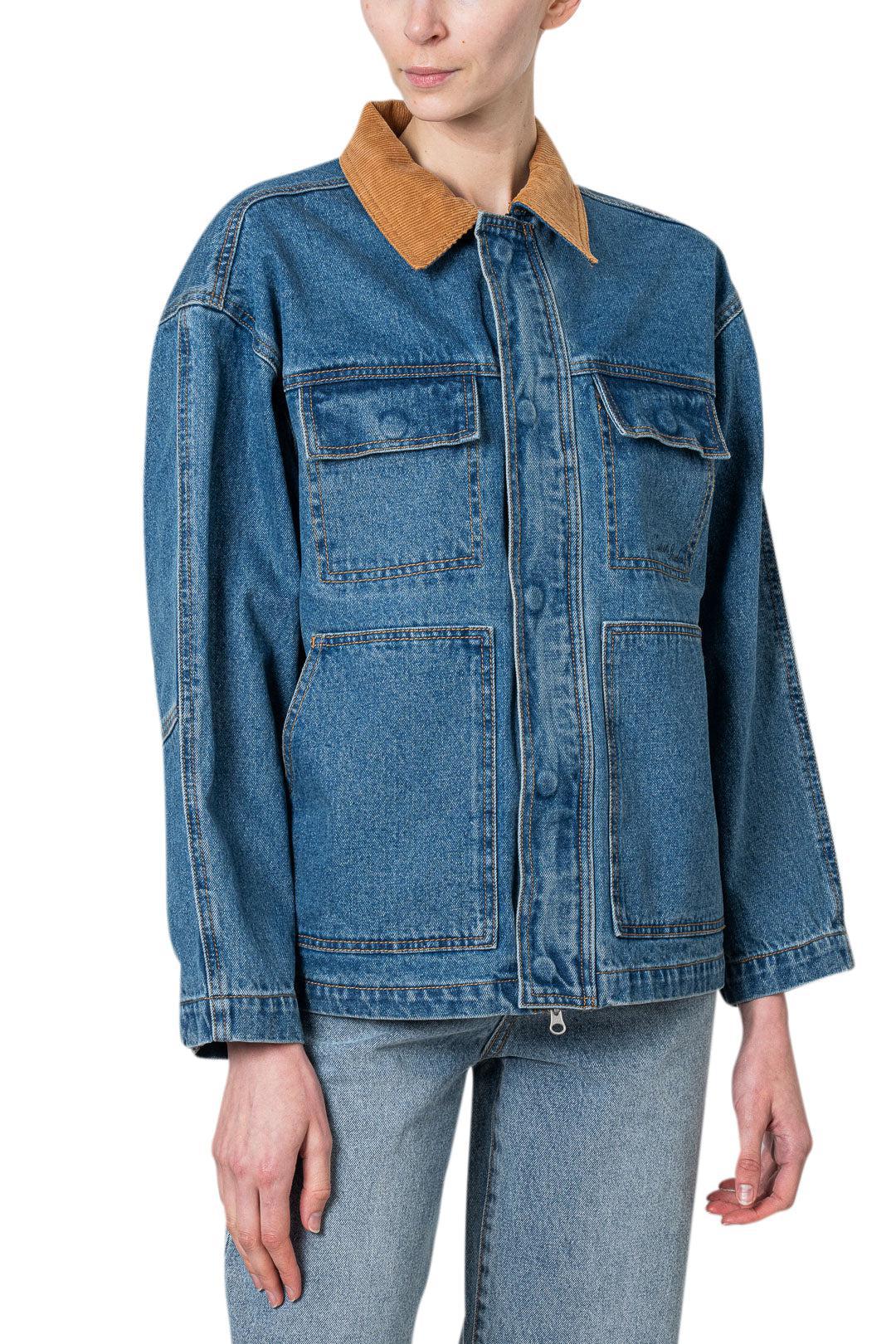 Dunst-Unisex Vintage Denim Work jacket-dgallerystore