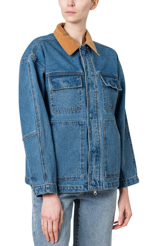 Dunst-Unisex Vintage Denim Work jacket-dgallerystore