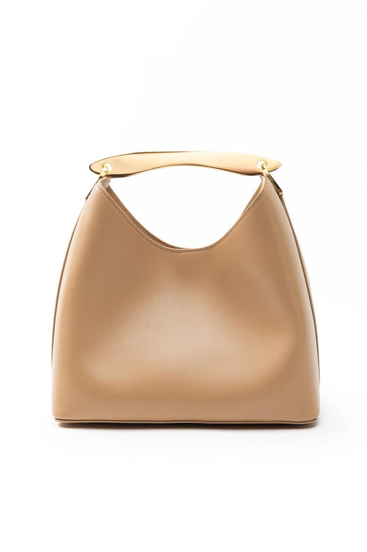 Elleme-Boomerang leather cappuccino-dgallerystore