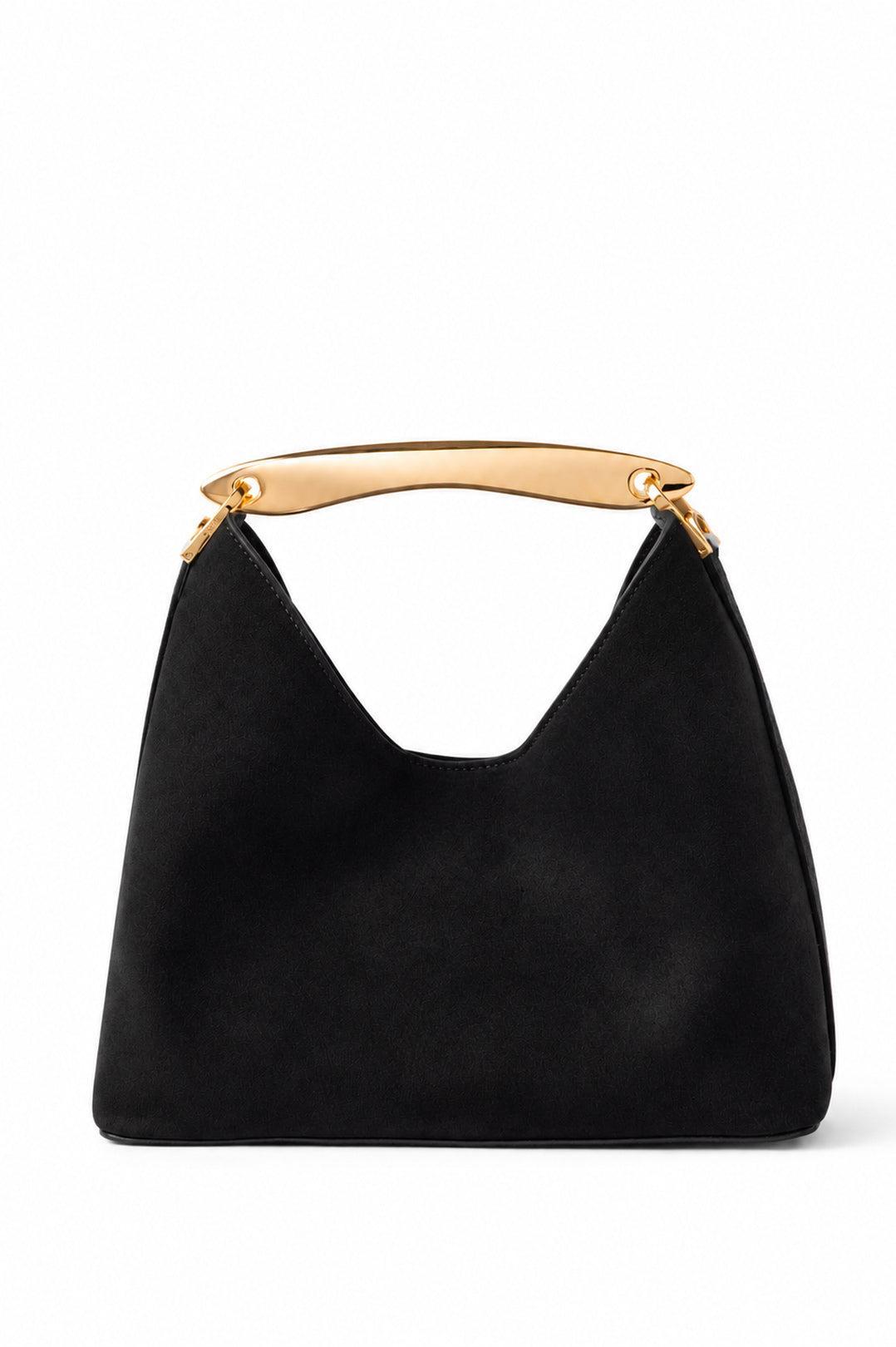 Elleme-Boomerang suede black-dgallerystore