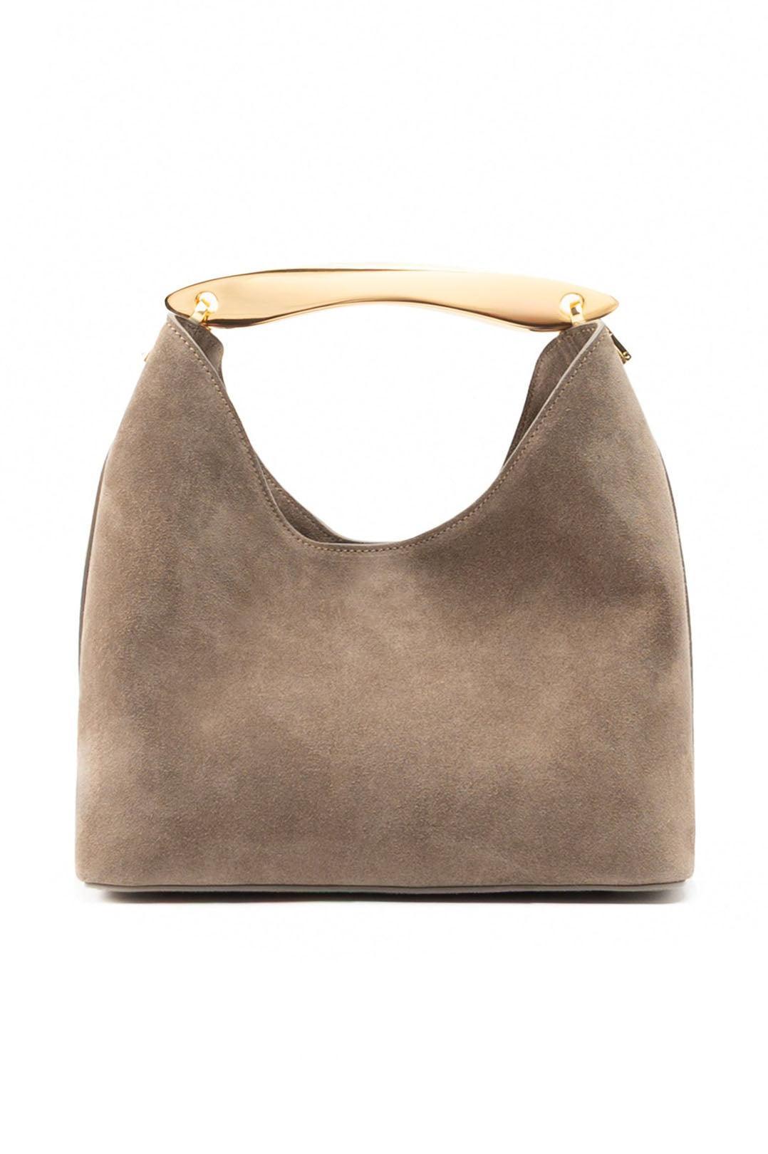 Elleme-Boomerang suede taupe-dgallerystore