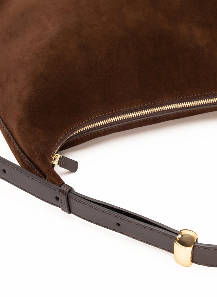 Elleme-Loop Large Suede/Leather Brownie/Tabacco-dgallerystore