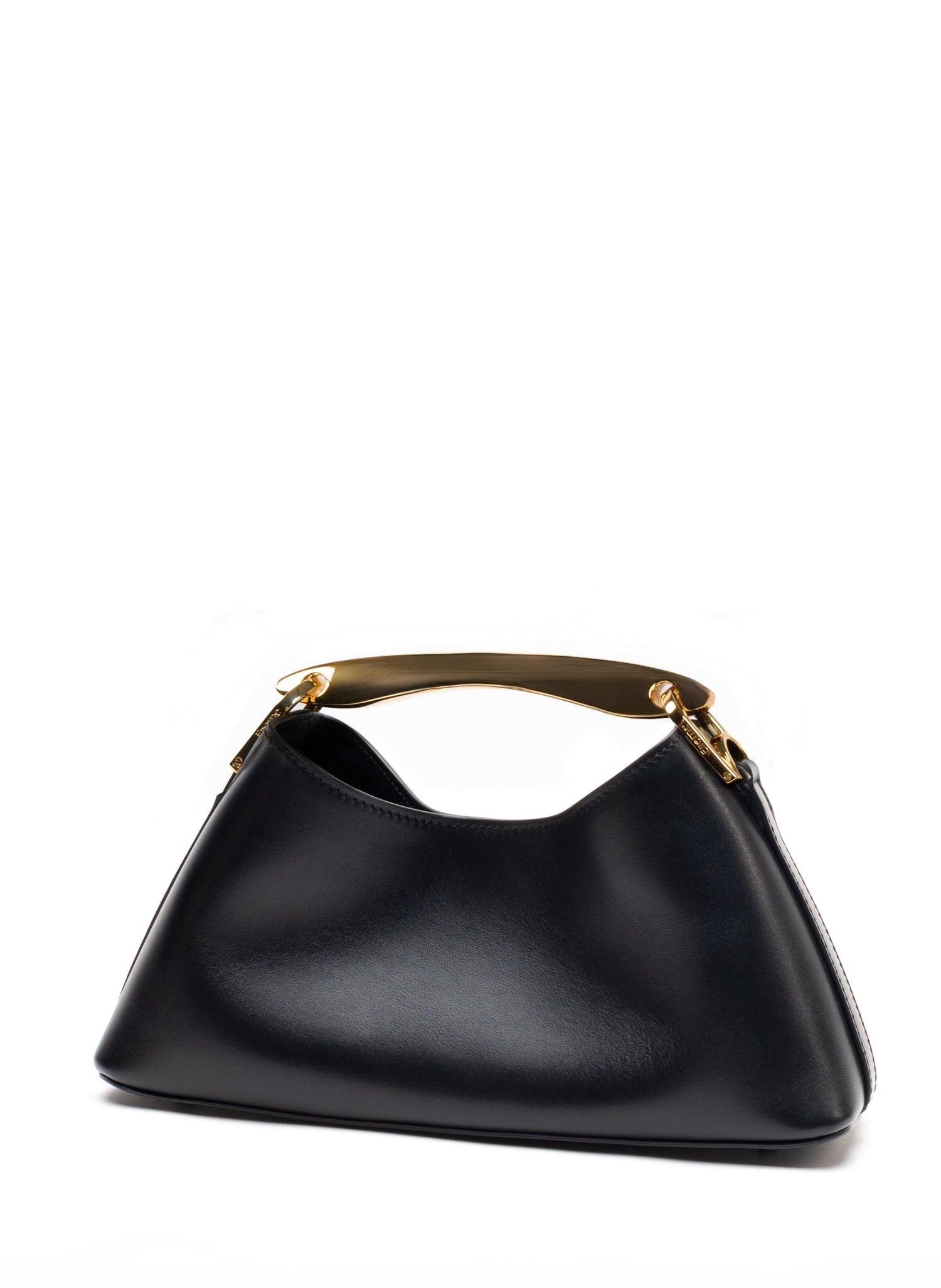 Elleme-Mini boomerang leather black-dgallerystore