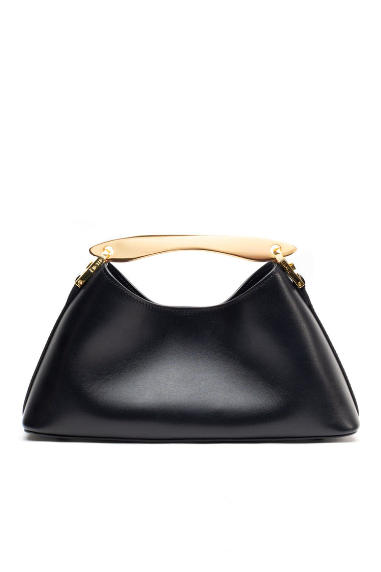 Elleme-Mini boomerang leather black-dgallerystore