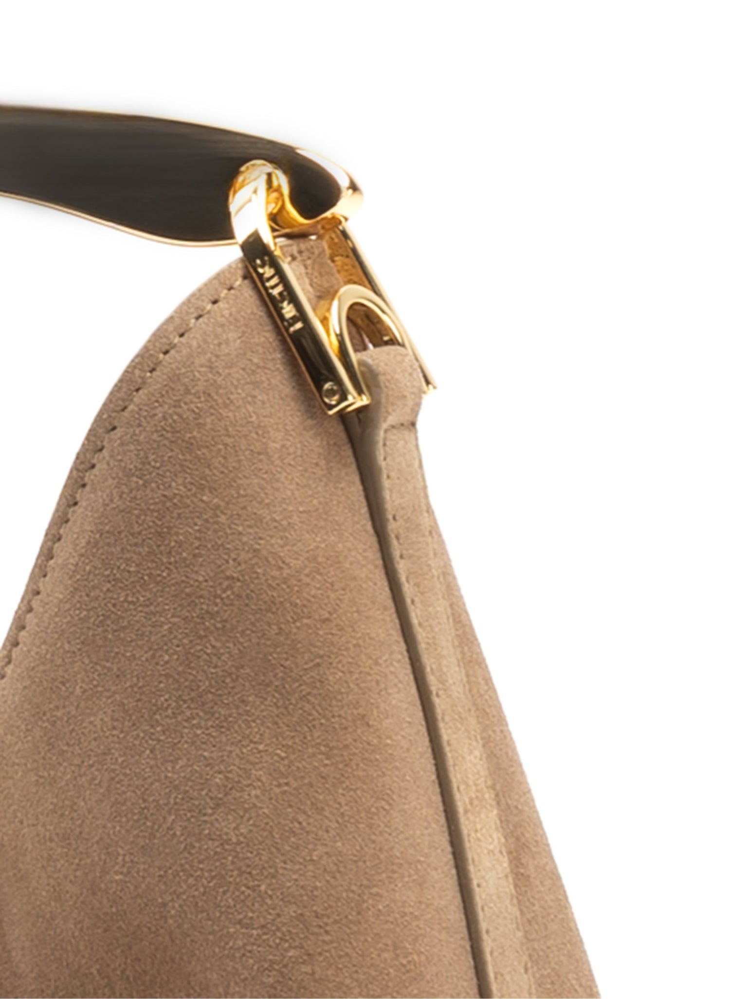 Elleme-Small boomerang suede tan-dgallerystore