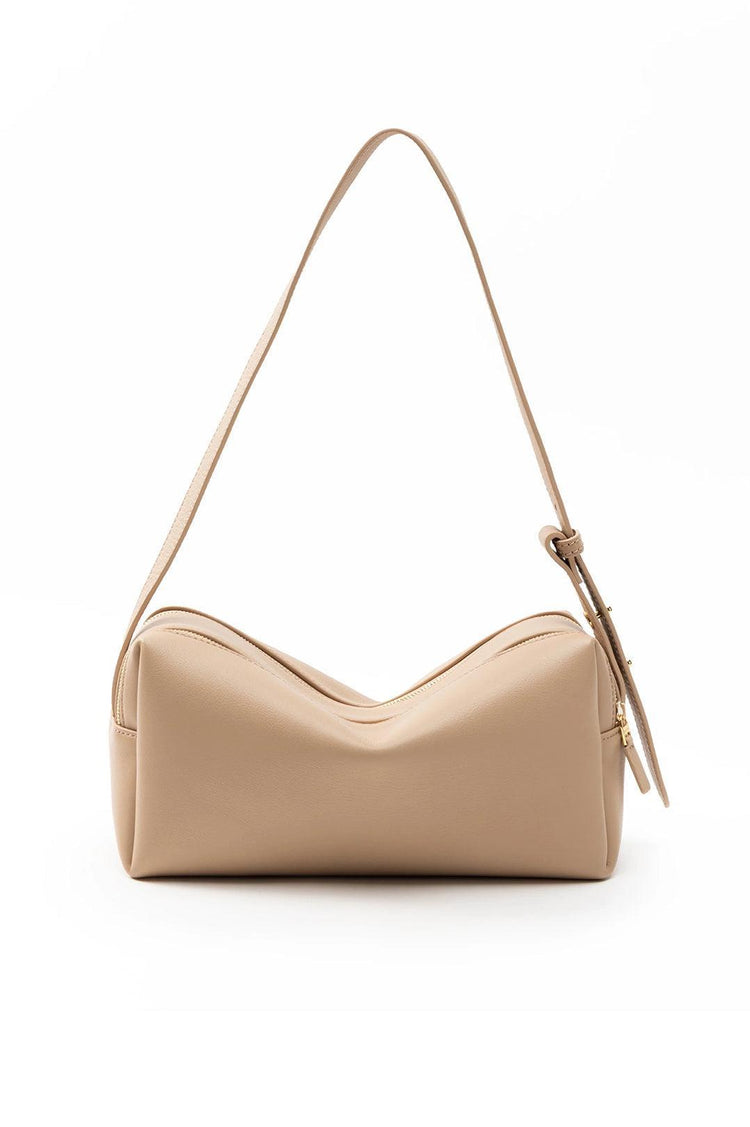 Elleme-Trousse leather latte-dgallerystore