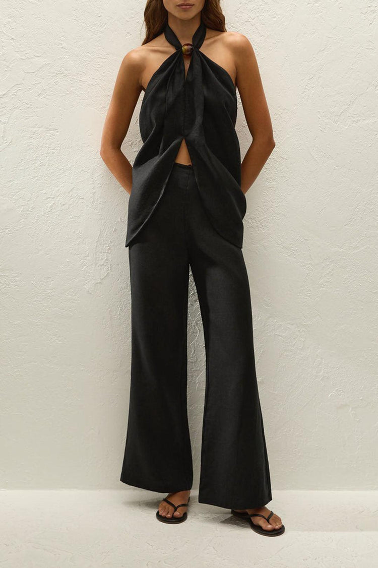 Faithfull-Biba halter top black-dgallerystore