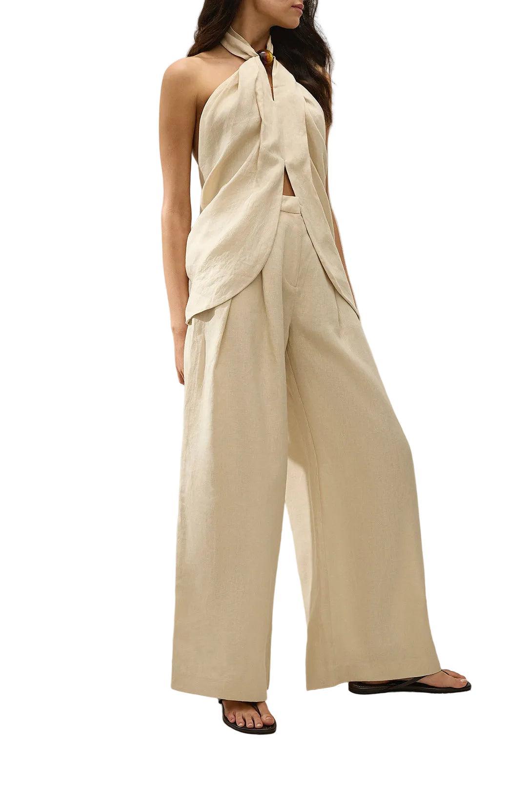 Faithfull-Biba halter top panna-dgallerystore