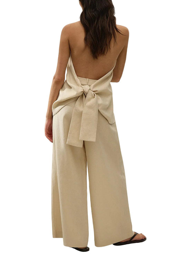 Faithfull-Biba halter top panna-dgallerystore
