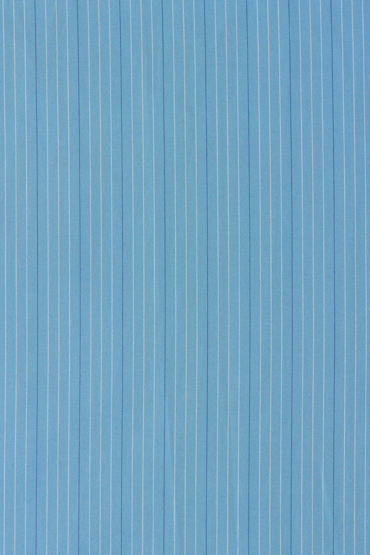 Faithfull-Clemente shirt mico pinstripe azul-dgallerystore