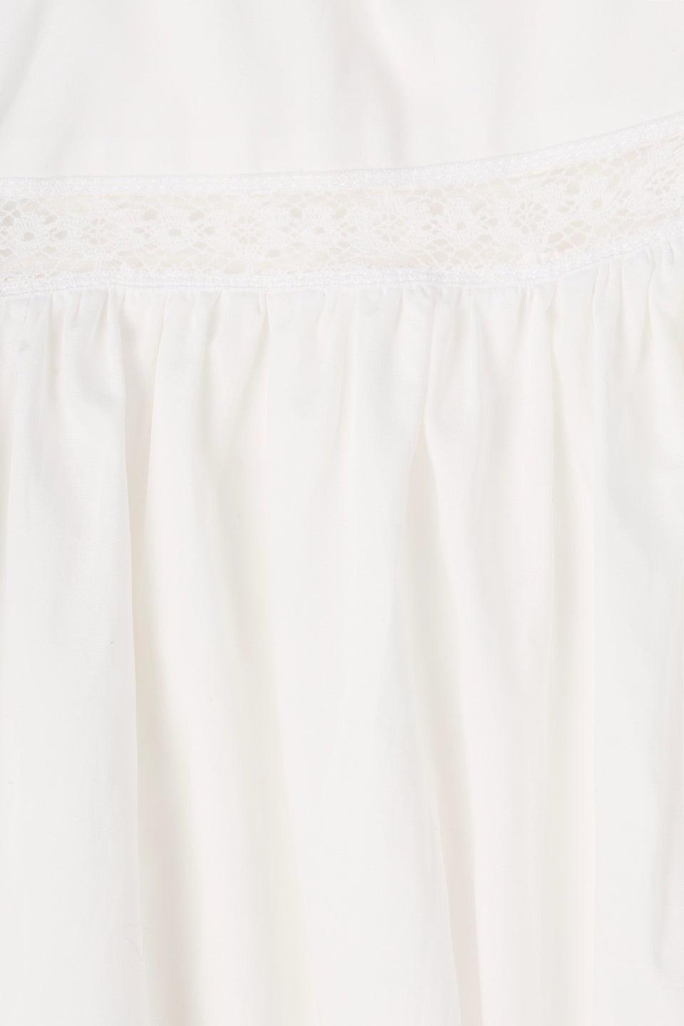 Faithfull-Fiora midi dress fresco lace white-dgallerystore
