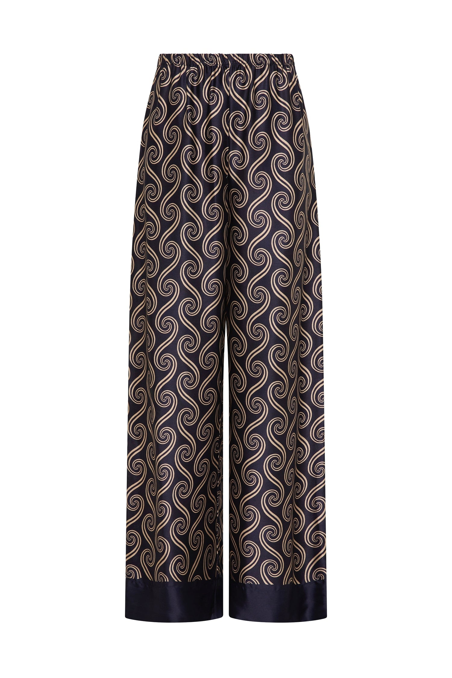 Faithfull-Jensen pant juanita swirl indigo-dgallerystore