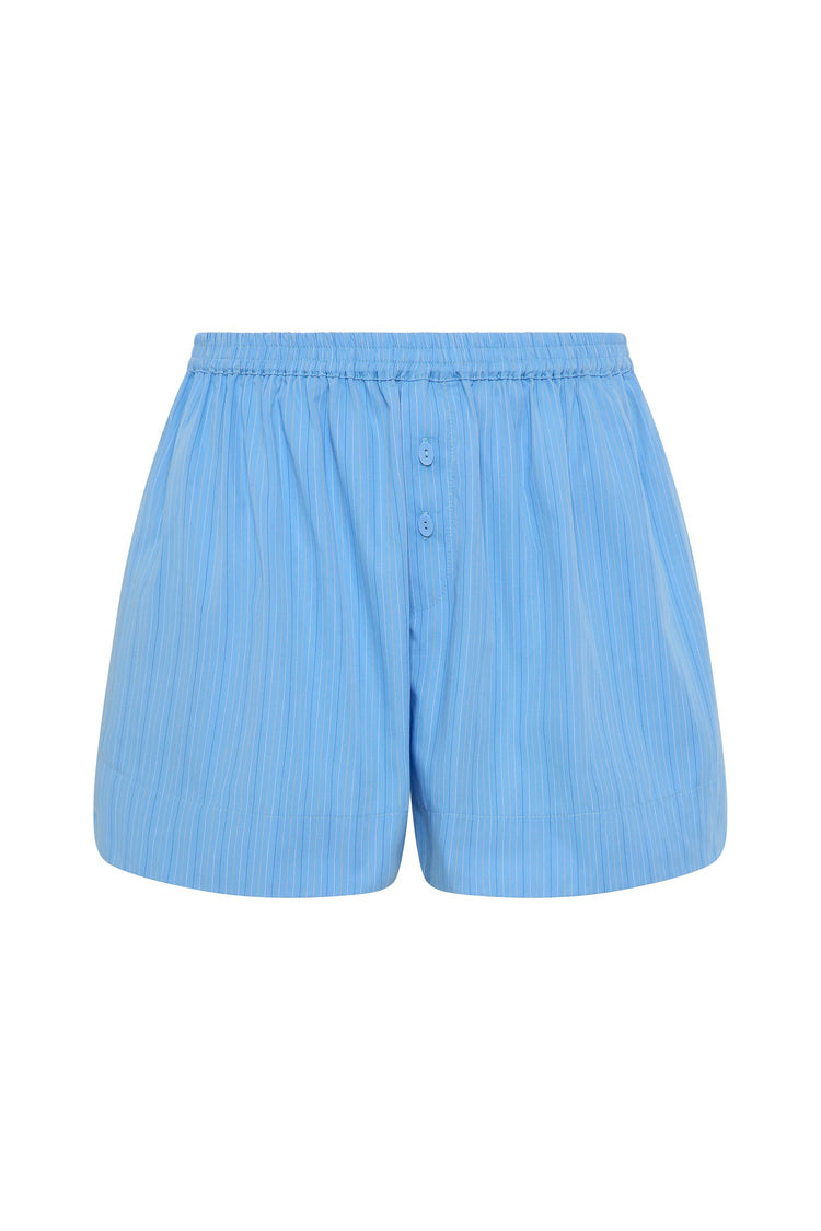 Faithfull-Lonia short mico pinstripe azul-dgallerystore
