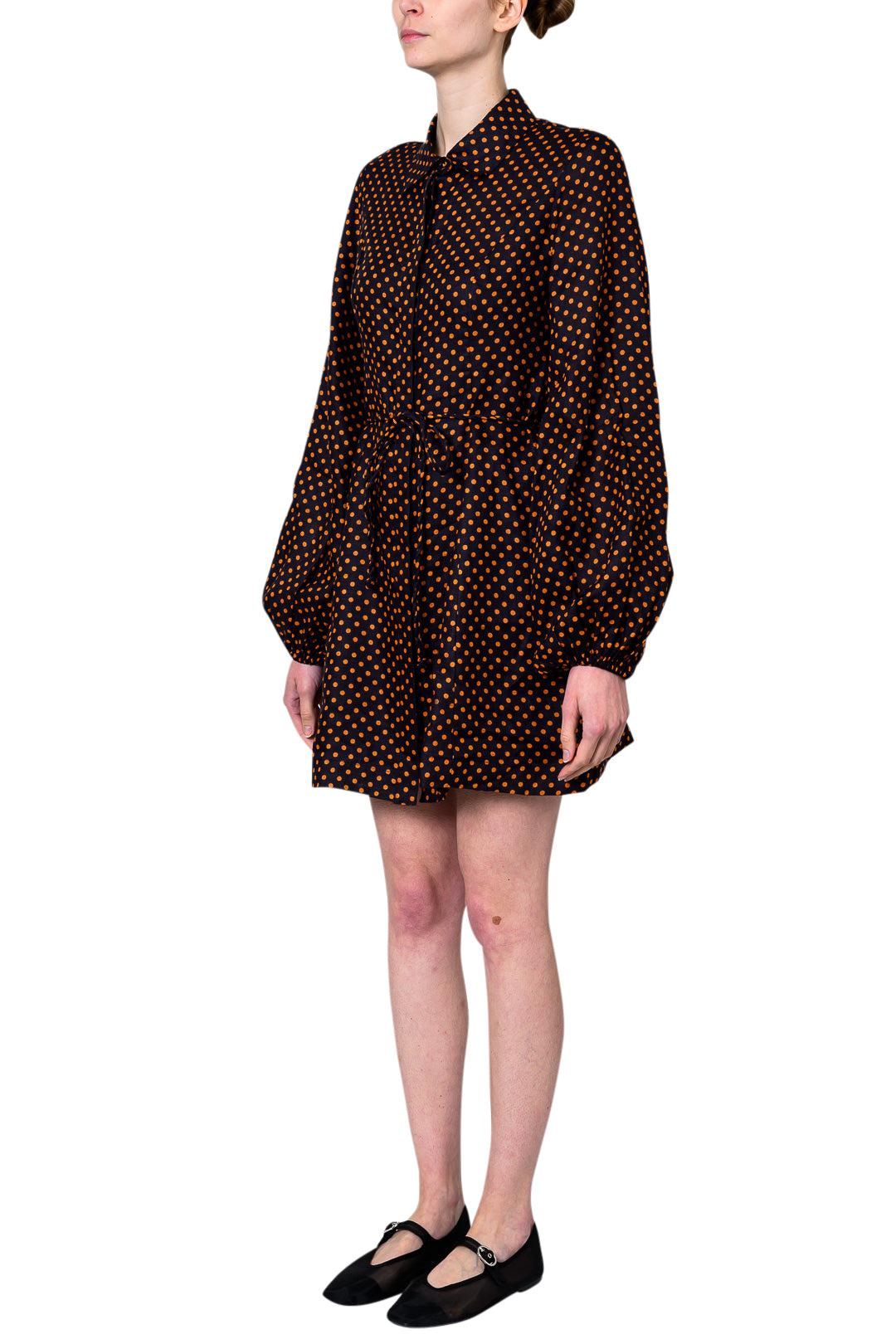 Faithfull-Rae Mini Dress Ludovica Polka Dot-dgallerystore