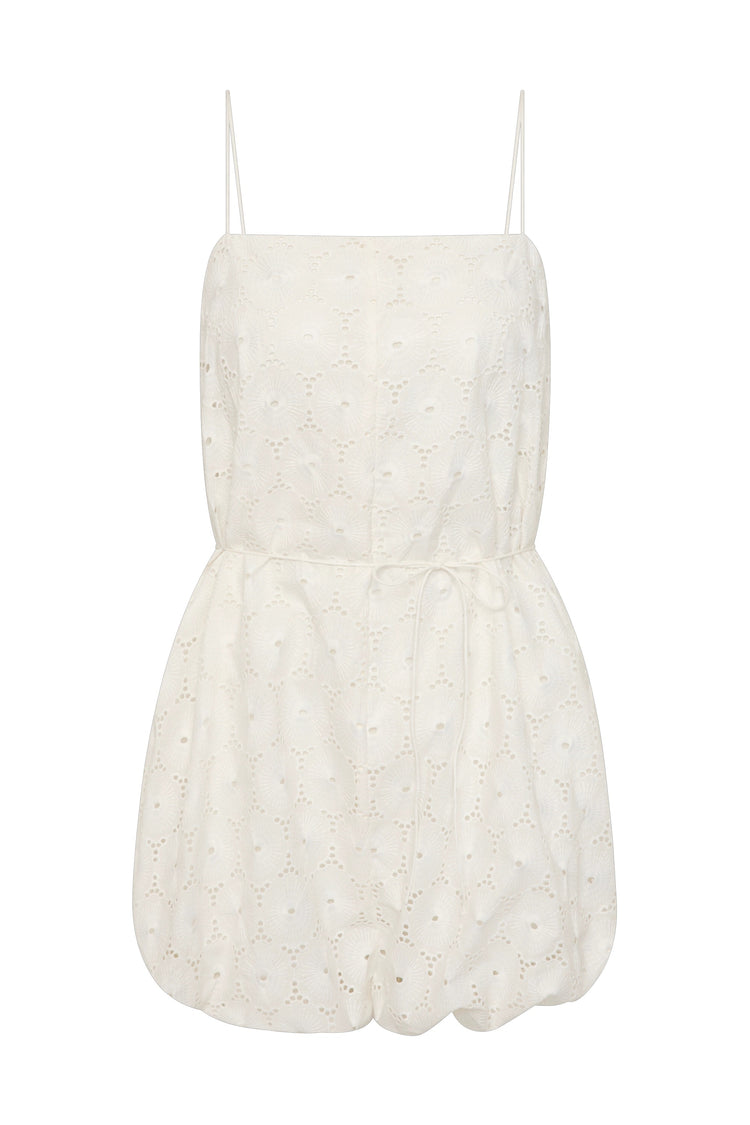 Faithfull-Rosella playsuit dolce broderie white-dgallerystore