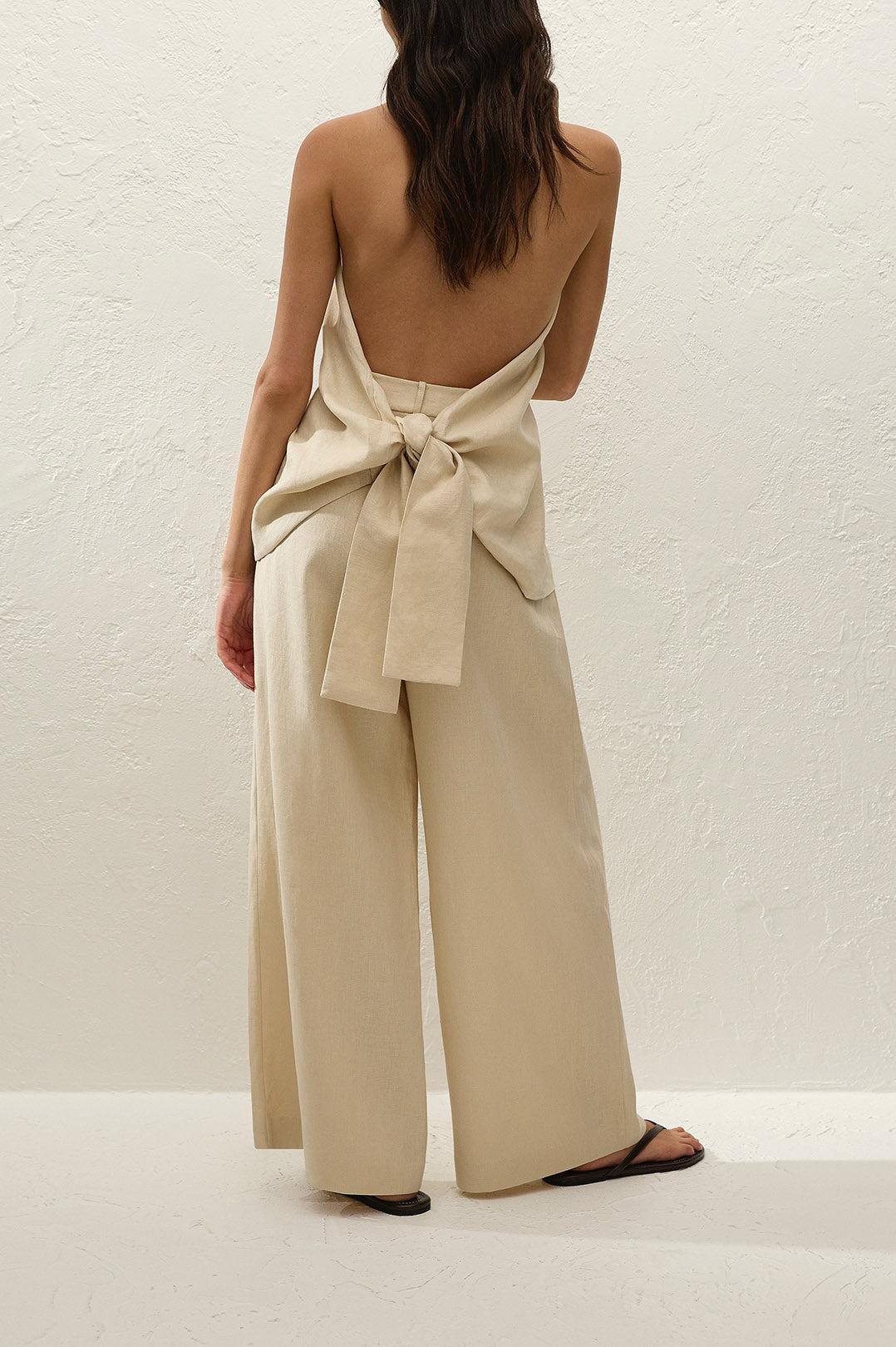 Faithfull-Sofia trouser panna-dgallerystore