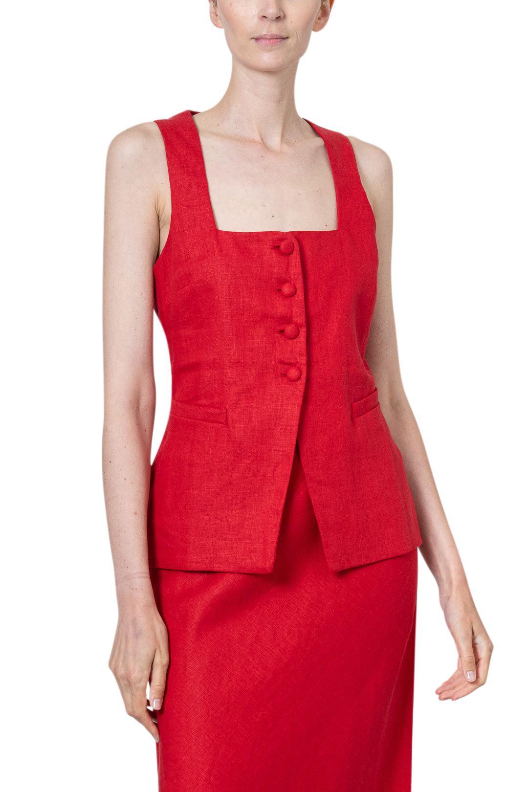 Faithfull The Brand-Jackie Vest-dgallerystore